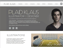 Tablet Screenshot of plaidklaus.com